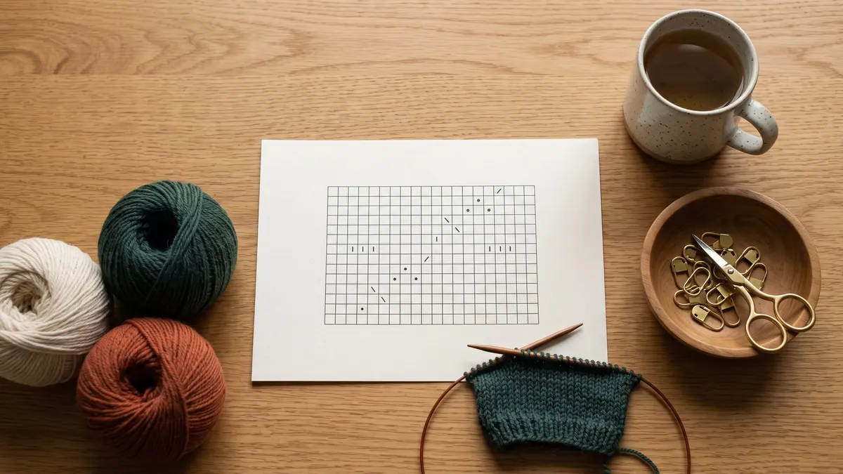 How to read a knitting pattern for beginners