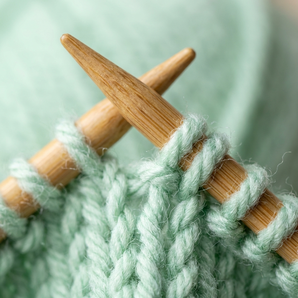 German Short Rows step 1